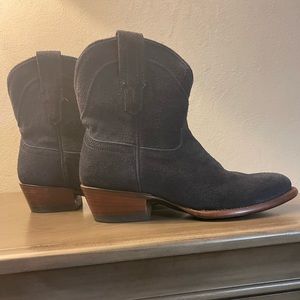 Tecovas Navy Blue The Lucy Bootie